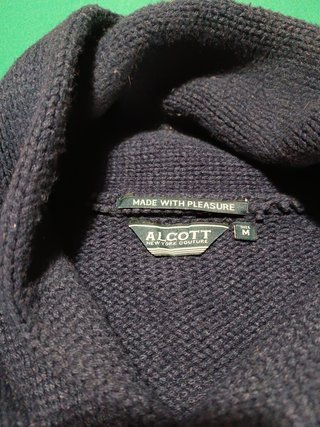 Maglione uomo Alcott Tg. M Blu scuro