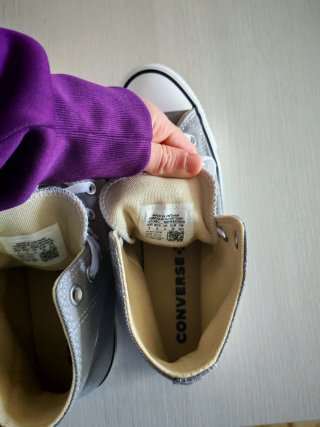 Converse grises talla 39