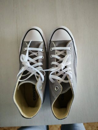 Converse grises talla 39