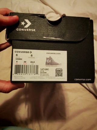 Converse grises talla 39