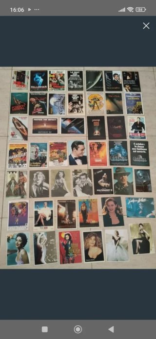Postales de cine variadas