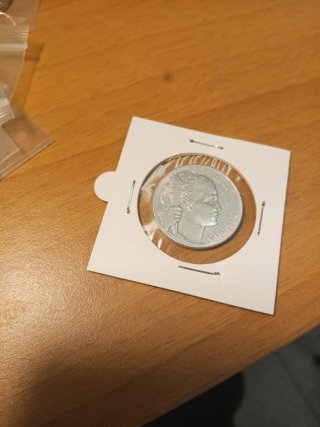 Moneta 5 Lire 1949 Uva