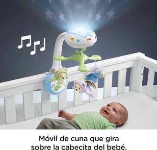 Fisher-Price móvil cuna sonidos ositos