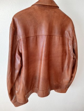 Cazadora Biker  Springfield (piel marrón)