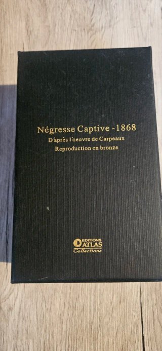 Miniatura Bronce Negressa Captive 1868