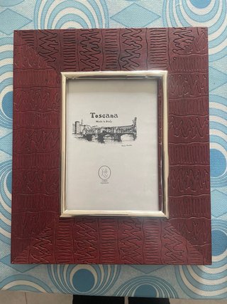 Marco de fotos Toscano madera y Metal