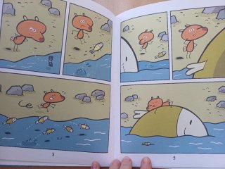 Cuentos ilustrados cómic solapas