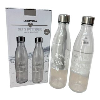 Set 2 Bottiglie Vetro 1L DGBAVARIA