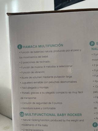Hamaca Multifunción Olmitos Gris