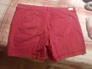 Pantalones cortos vaqueros mujer