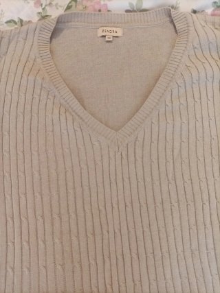Jersey ZENDRA beige talla L