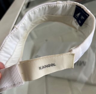 Gorra Visera Kangol Blanca Hombre