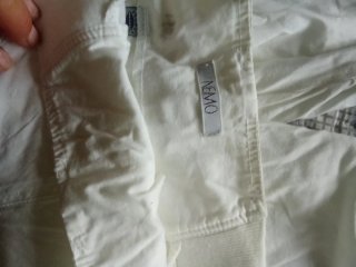 Pantaloni fitness/danza bianchi