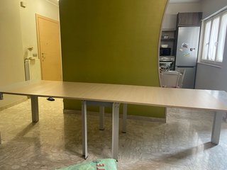 Tavolo allungabile con 5 tavole in tutto arr.3m