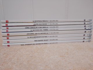 LOTE 8 LIBROS LA PANDILLA DE LA ARDILLA