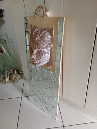 Opera d'Arte - Volto con Specchio