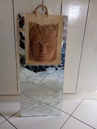 Opera d'Arte - Volto con Specchio
