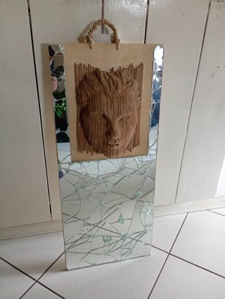 Opera d'Arte - Volto con Specchio