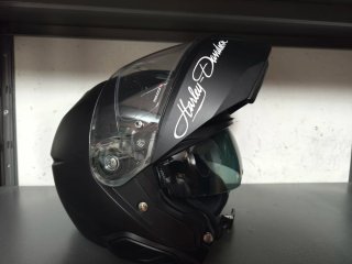 Casco y guantes cortos Modular Harley-Davidson XXL