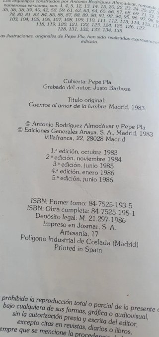 Cuentos al amor de la lumbre I