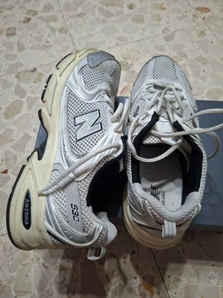 Scarpe New Balance Argento Bianco