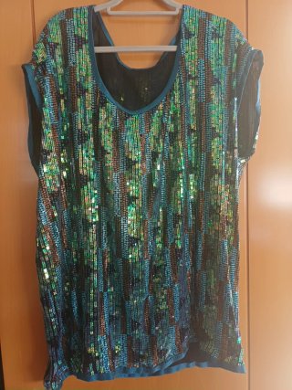 Conjunto fiesta 3 piezas lentejuelas
