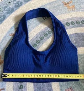 Sujetador deportivo Alo Yoga azul