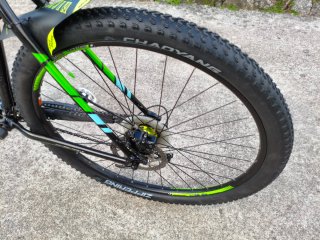 Bicicleta Trek Montaña Negra/Verde