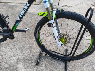 Bicicleta Trek Montaña Negra/Verde