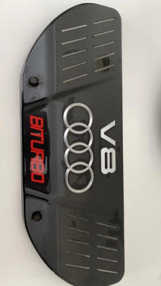 Tapa motor carbono Audi RS6 C5 Biturbo V8