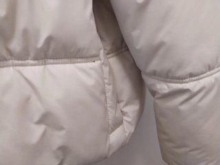 Plumífero Zara Blanco Talla M