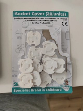 Protectores Enchufe Giratorios 12 Unidades
