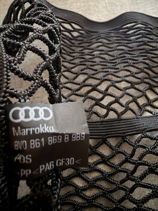 Red de maletero para coche audi