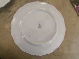 Coppia Piatti Decorativi Bavaria Rose