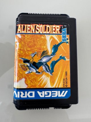 Alien Soldier Sega Mega Drive MegaDrive MD Jap