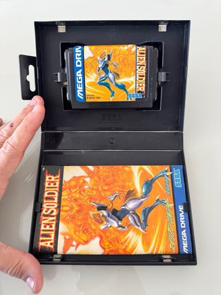 Alien Soldier Sega Mega Drive MegaDrive MD Jap