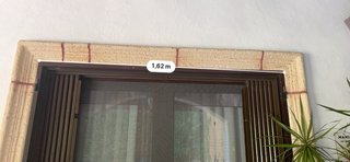 Ventana mallorquina abatible 4hojas.Dos ventanas