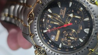Reloj Lotus Titanium Bicolor 10 ATM Modelo 9665A