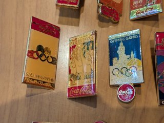 Lote 21 pins Coca-Cola Juegos Olímpicos