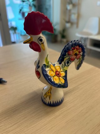 Gallo de Barcelos Cerámica Pintado