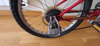 Bicicleta infantil Btwin roja