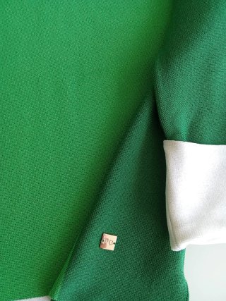 Jersey Purificación Garcia Verde y Blanco