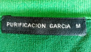 Jersey Purificación Garcia Verde y Blanco