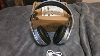 Auriculares Bluetooth DJ RGB Jack 3.5mm Plegables