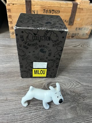 Figura Milú Tintín Gerge 1994 Porcelana