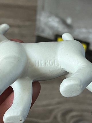 Figura Milú Tintín Gerge 1994 Porcelana