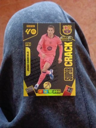Carta Fútbol Panini Joao Cancelo FC Barcelona