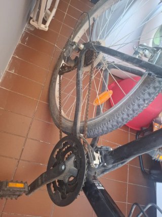 Bicicleta Rockrider Negra