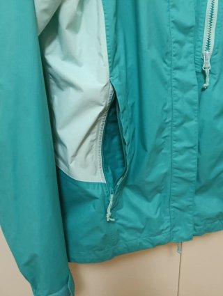 Chaqueta Columbia Waterproof Mujer turquesa T/L