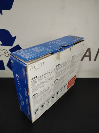 Playstation 2 Slim Negra V2 Con Caja 1 Año Garantí